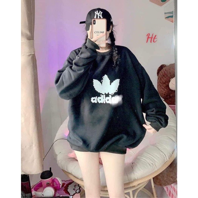 Áo nỉ bo chữ rối HT11