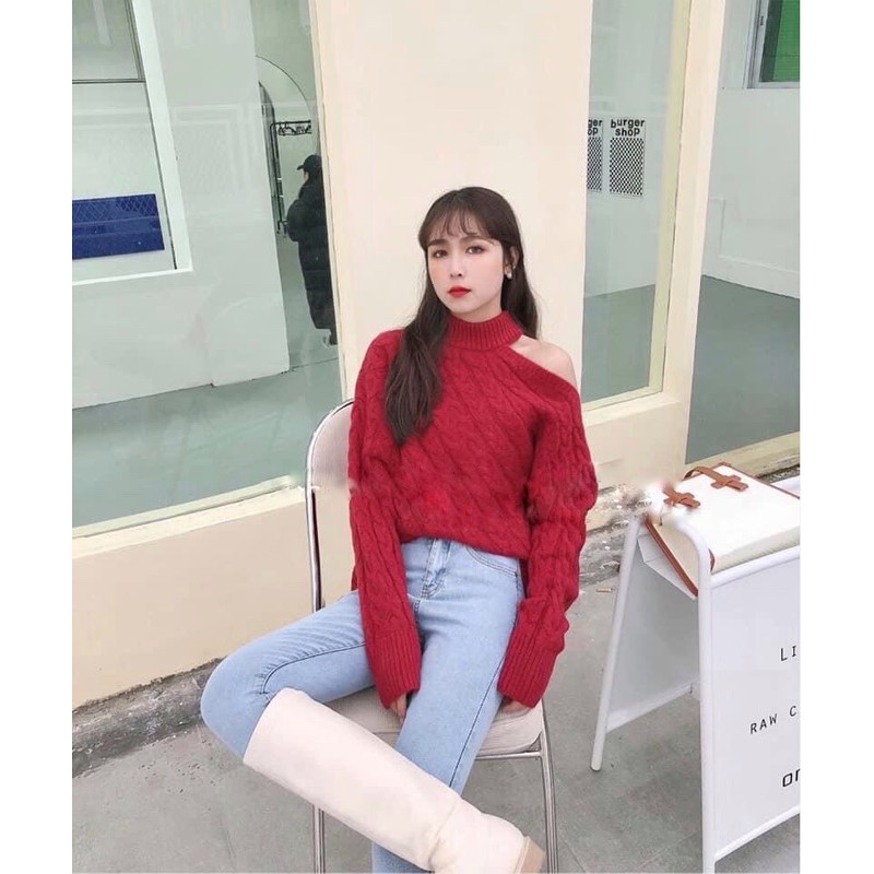 ÁO LEN KHOÉT VAI THỪNG