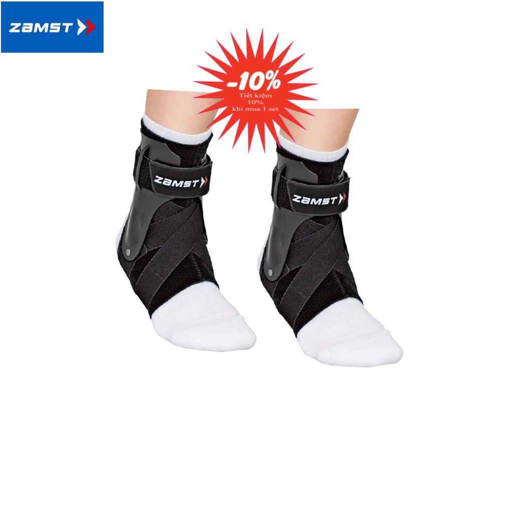 Đai hỗ trợ bảo vệ chống lật mắt cá chân ZAMST chính hãng A2-DX  Set (1 cặp bao gồm chân trái &amp; chân phải)