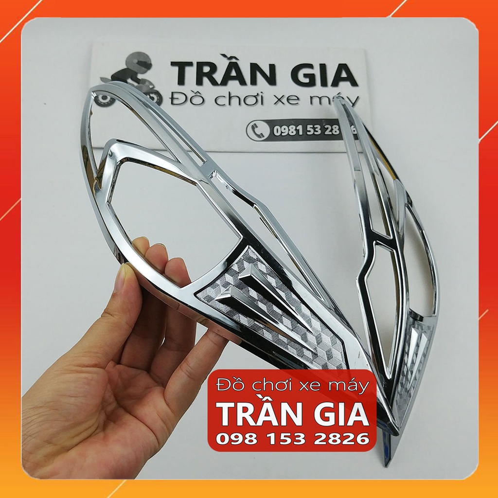 Ốp viền đèn xi nhan TRƯỚC xe Vision năm 2021-2022-2023 xinhan vision bản mới nhất - phụ kiện trang trí Honda