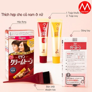Nhuộm tóc phủ bạc Bigen Nhật bản
