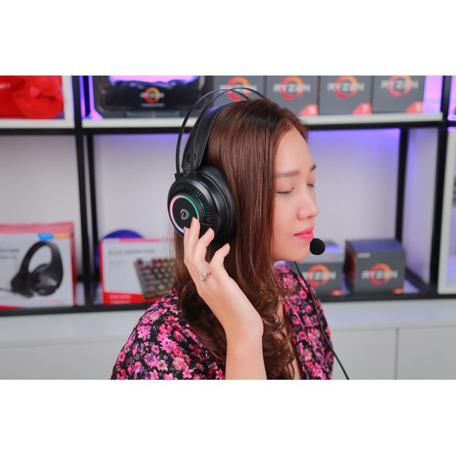 Tai Nghe Gaming Dareu EH416 RGB - Phiên Bản Nâng Cấp với Led RGB