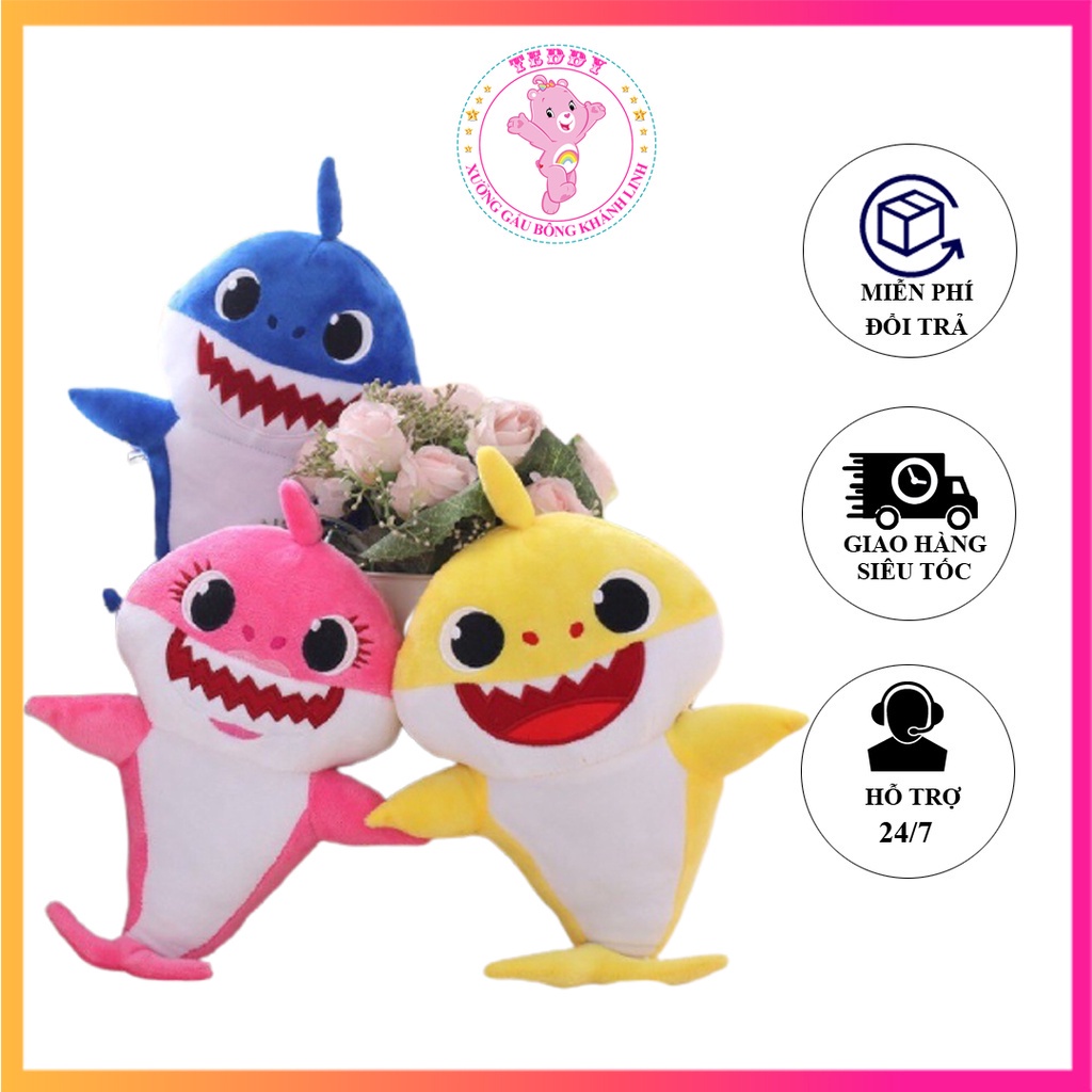 Gấu Bông Babyshark Siêu Hot Trend Món Quà Cho Bé Siêu Ý Nghĩa Hàng Cao Cấp Xuất Siêu Thị