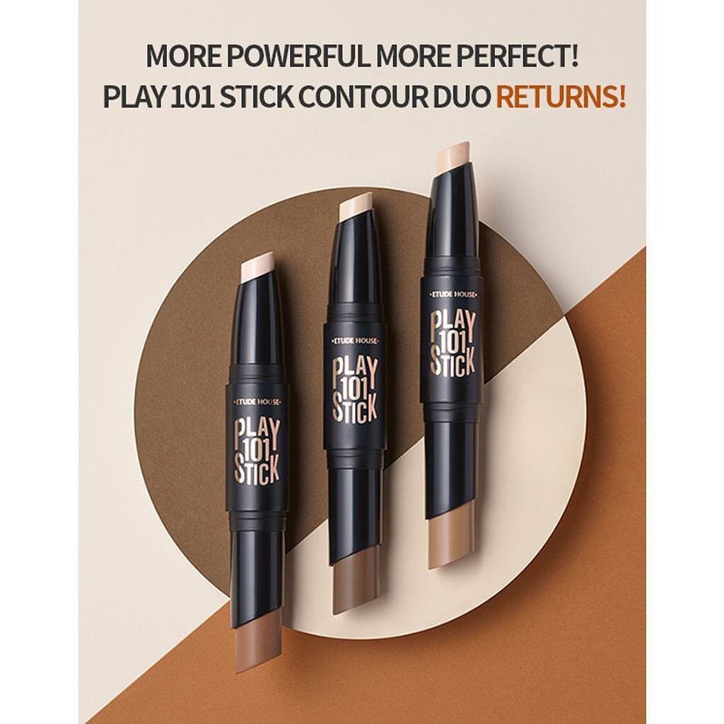 Thỏi tạo khối 2 đầu ETUDE HOUSE play 101 stick Contour Duo