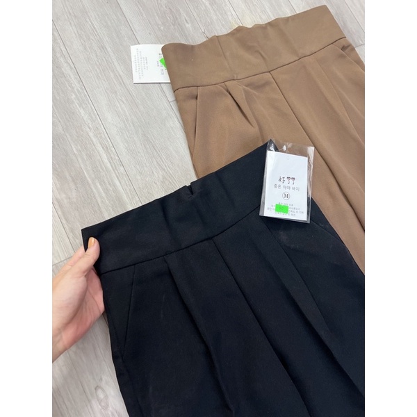 Quần baggy vải cạp bản to full size S M L XL huyen hip