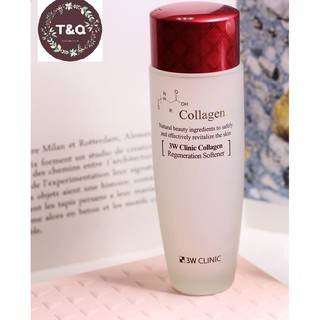 {Review} Nước hoa hồng Collagen 3w clinic - chai thủy tinh sang chảnh