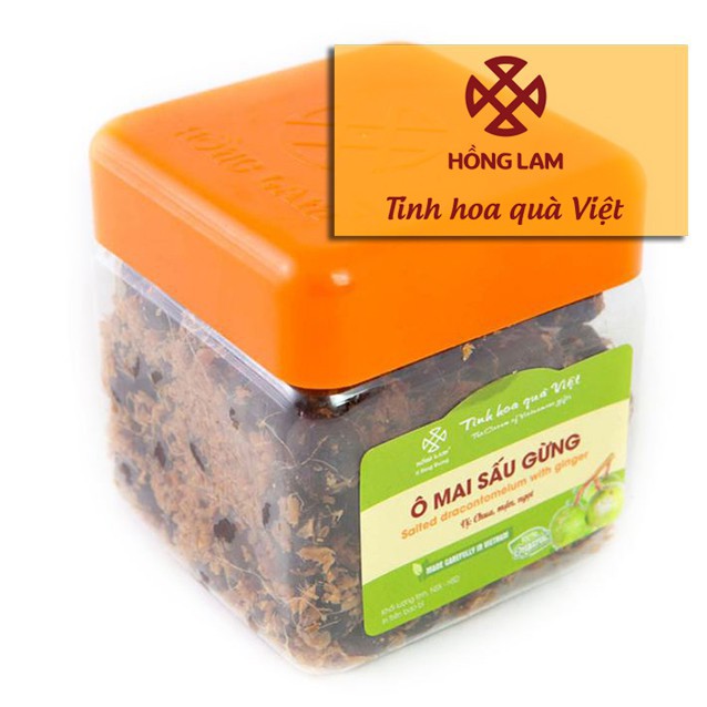 Ô MAI SẤU GỪNG HỒNG LAM CHUA MẶN NGỌT