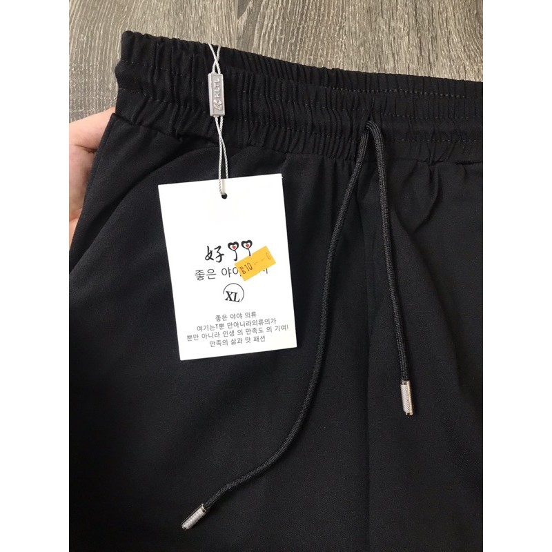 [FREE SHIP- Ảnh thật] Quần jogger trơn chất umi hàn cao cấp | BigBuy360 - bigbuy360.vn