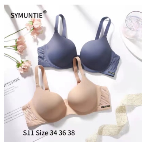 Áo Lót Nữ Su Đúc Không Gọng Thông Hơi ❤️ Áo Ngực Nâng Ôm Trọn Ngực Cao Cấp S11