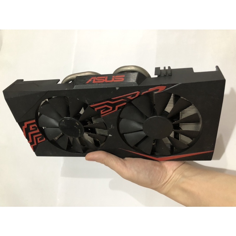 Bộ fan và tản nhiệt cho vga asus rx 570khoảng cách 4 tâm ốc 53mm