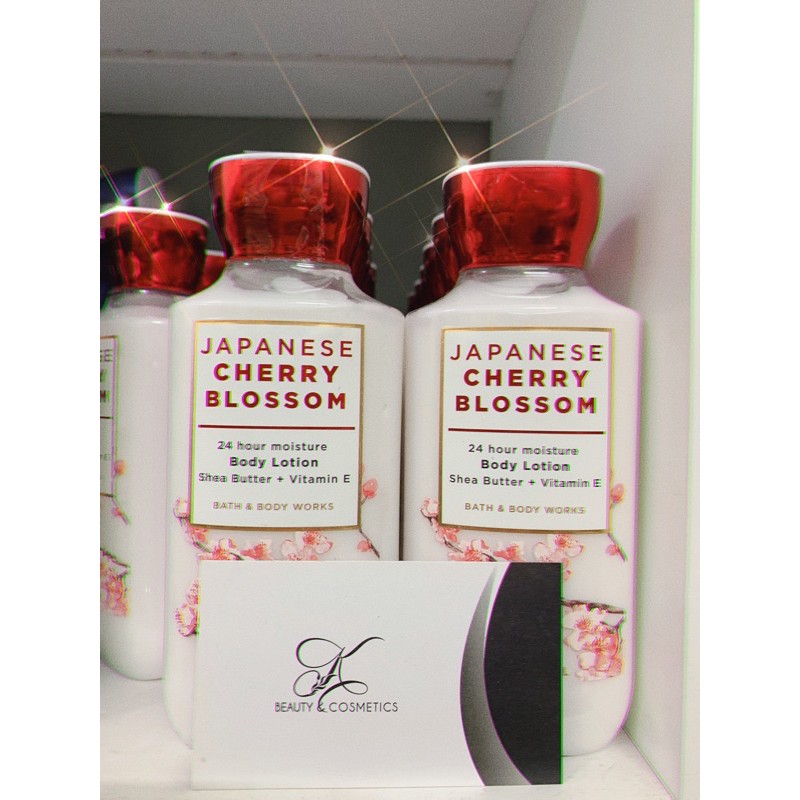 BBW🥀Sữa Dưỡng Thể Nước Hoa Bath &amp; Body Works - Japanese Cherry Blossom - 236mL