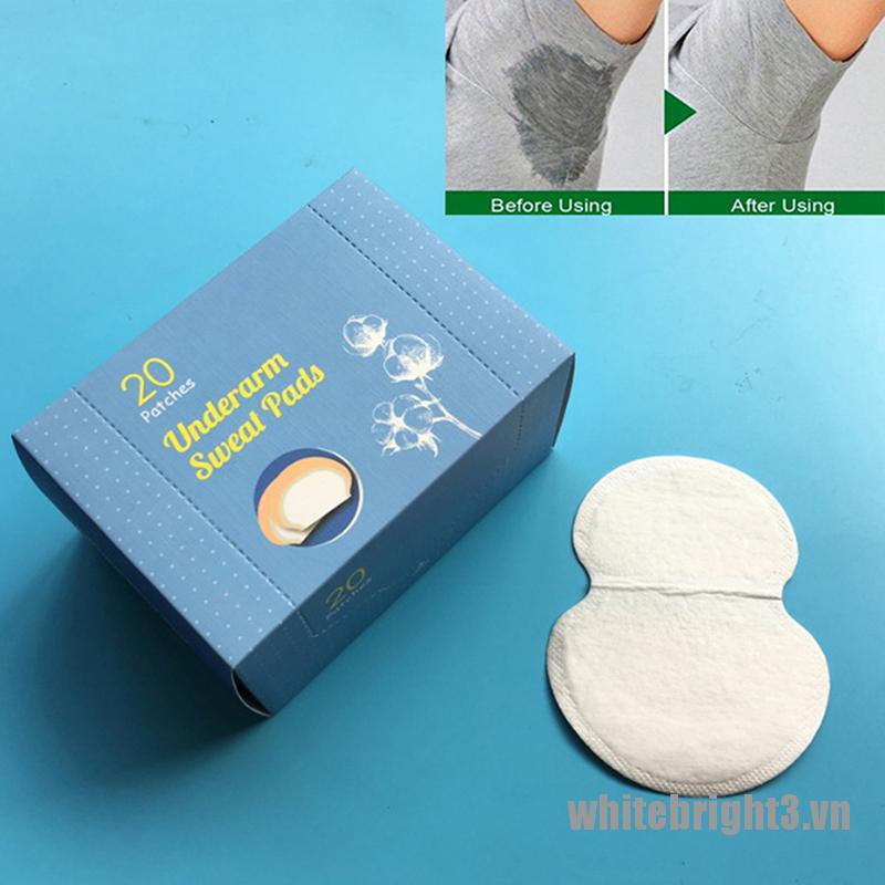 Bộ 40 Miếng Đệm Thấm Hút Mồ Hôi Dưới Cánh Tay Tiện Lợi