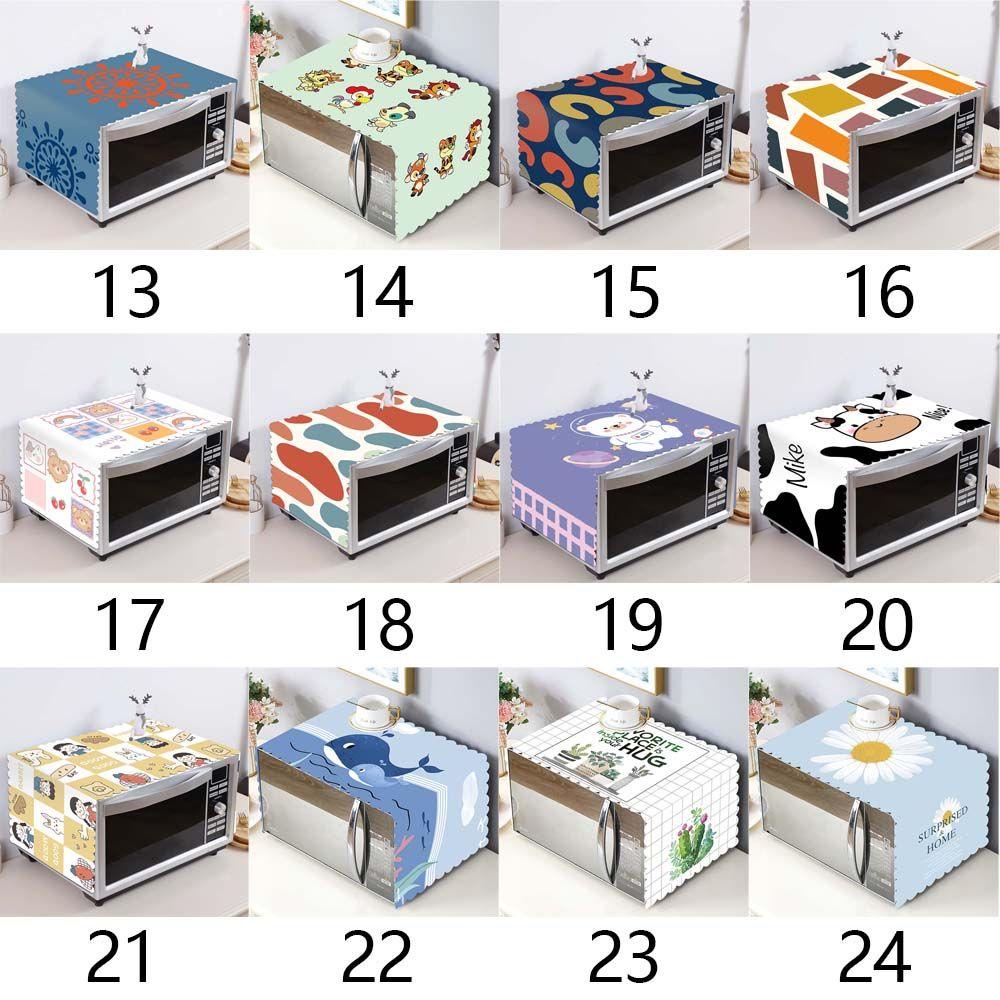 Tấm Phủ Lò Vi Sóng Bằng PVC Chống Bụi Nhiều Màu Thời Trang