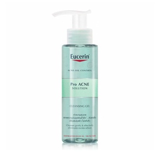 Gel Rửa Mặt Dành Cho Da Nhờn Mụn Eucerin Pro ACNE Solution Cleansing Gel 200ml