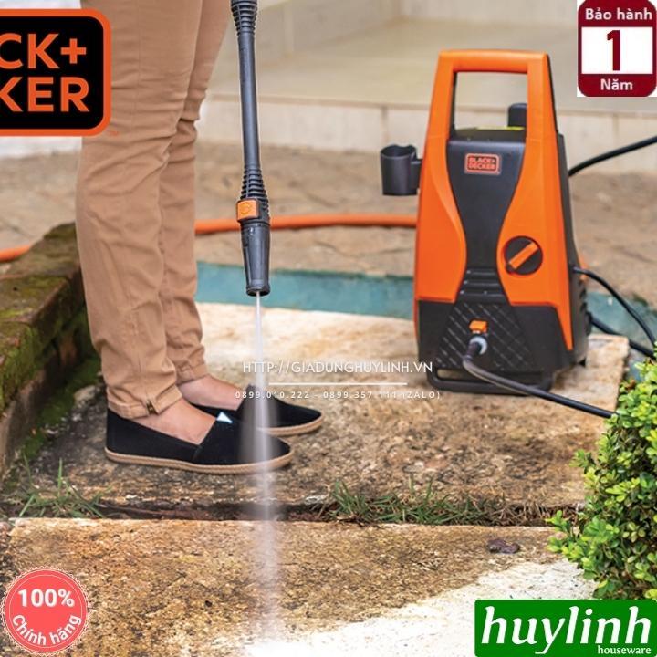 Máy xịt rửa xe cao áp Black Decker PW1450TD-B1