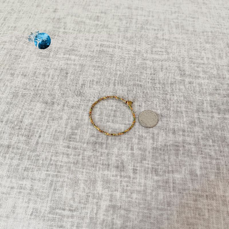 Vòng tay tết dây ngũ sắc