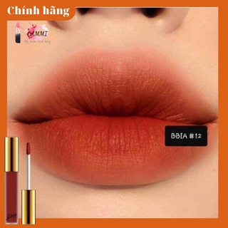Son kem lì bbia last velvet lip tint ver 3 màu 12- cam cháy