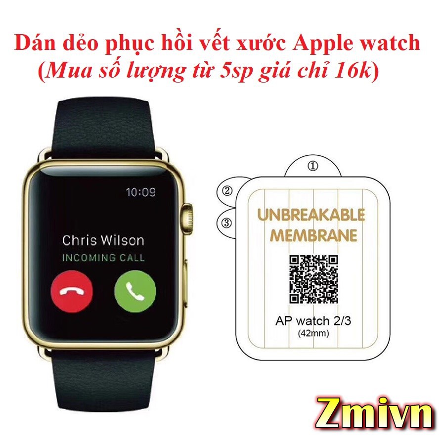 Miếng Dán Màn Hình Mặt Trước PPF Dành Cho Apple Watch