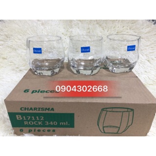 Cốc thủy tinh Ocean Charisma Rock 340ml