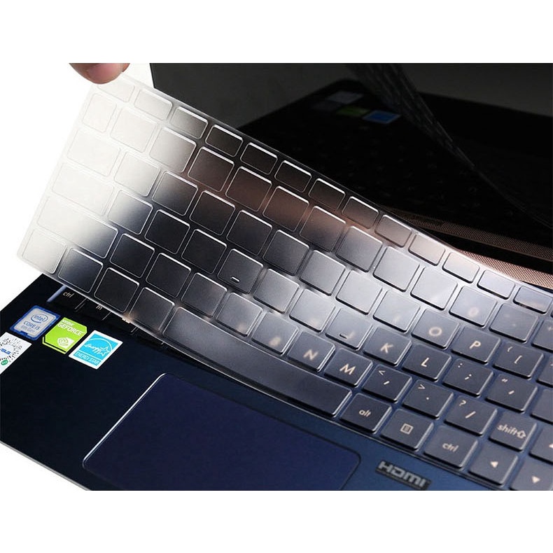 Miếng Phủ Bảo Vệ Bàn Phím Asus ZenBook 13 U3300F UX333 Deluxe 13 U2 Nhựa TPU Cao Cấp