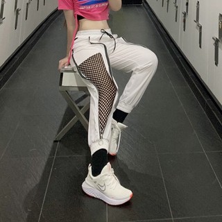 Quần Jogger nữ lưới GJL tập Gym, nhảy Zumba, Aerobic chất vải gió và thun cao cấp có khóa kéo tiện lợi