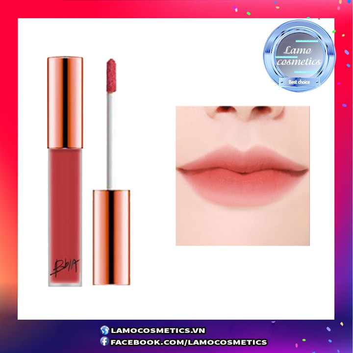 SON KEM LÌ BIBIA LAST VELVET LIP TINT VERSION 1.3.4.5