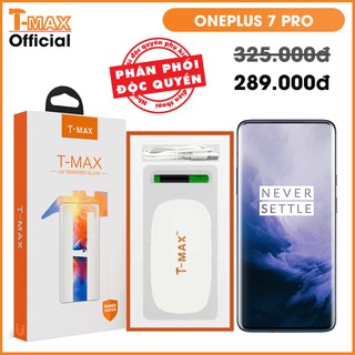 Kính cường lực Oneplus 7 Pro keo UV chính hãng T-Max trong suốt