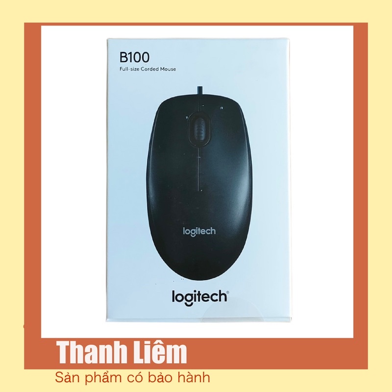 Chuột có dây Logitech B100