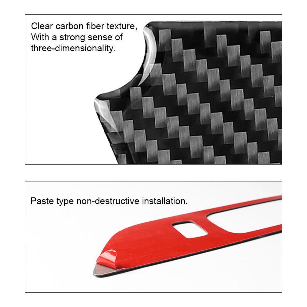 MYRONGVN Bộ 2 Khung Viền Tay Nắm Cửa Xe Hơi Ford Mustang 15-18