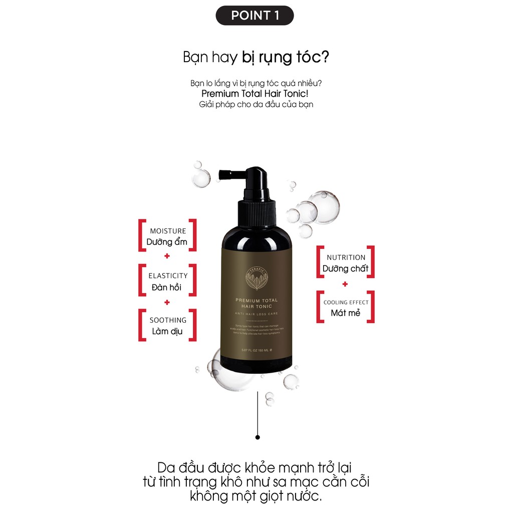 [Chính hãng] Tinh Dầu KÍCH MỌC - TRỊ HÓI Premium Total Hair Tonic | BigBuy360 - bigbuy360.vn