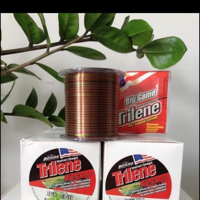 Cước Trilene Big game 7 màu siêu bền và hiệu quả tối ưu đồ câu FISHING_HD