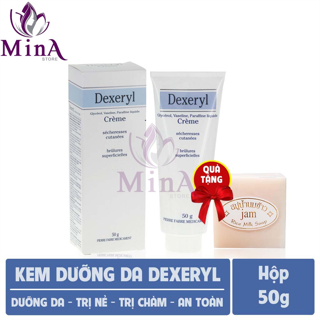 Kem Dexeryl 50g Pháp, Kem Dưỡng Ẩm, Trị Chàm, Viêm Da Cơ Địa Cho Bé