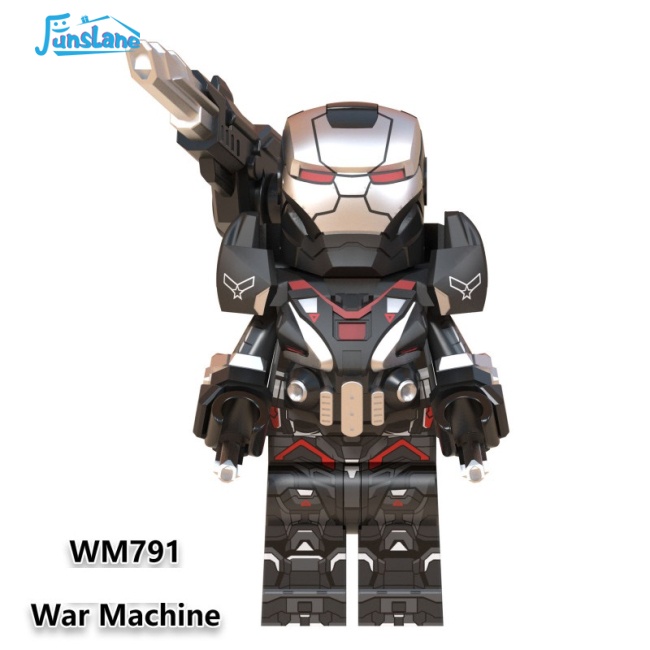 Mô hình đồ chơi lắp ráp FUNSLANE nhân vật siêu anh hùng Marvel tùy chọn đáng yêu