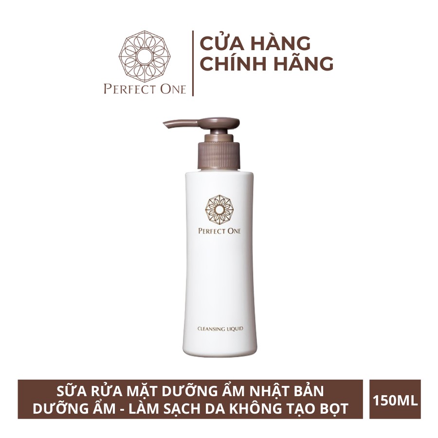 Sữa Rửa Mặt Dưỡng Ẩm Không Tạo Bọt PERFECT ONE Cleansing Liquid 150ml