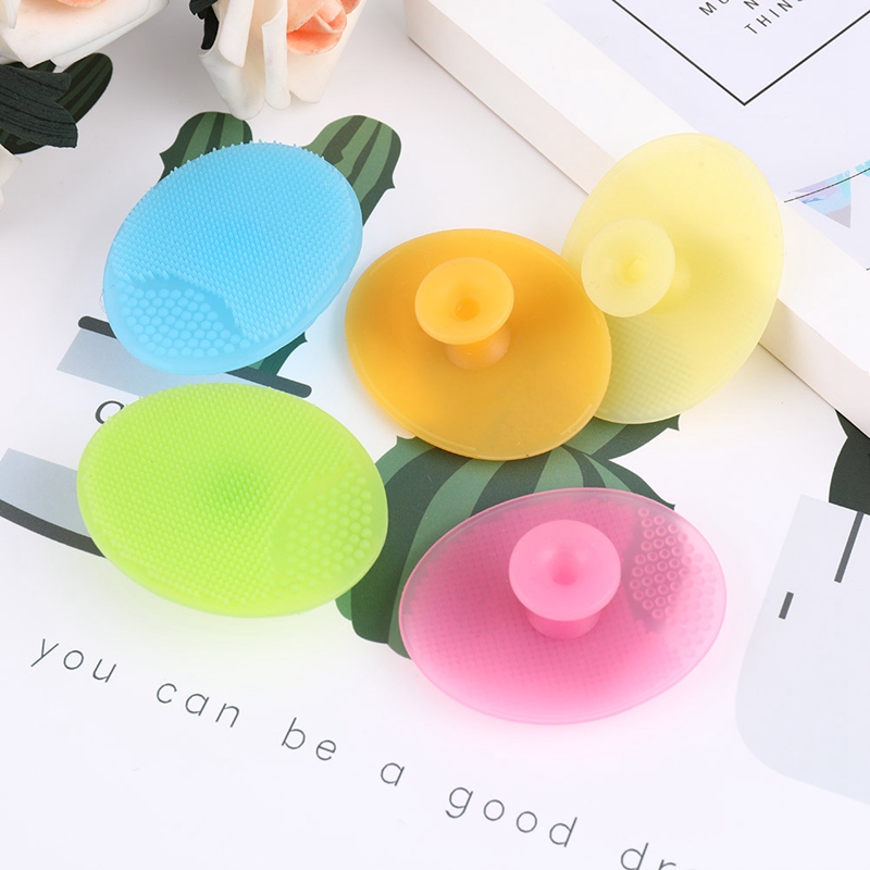 Bàn Chải Gội Đầu Bằng Silicone Mềm Đa Năng Cho Bé