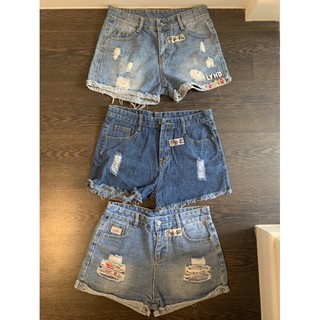 Thanh lý pass used quần đùi quần short jean