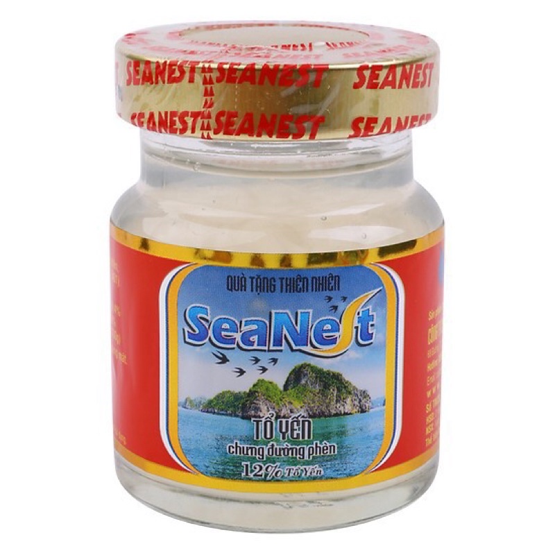 Yến sào chưng đường phèn 12% yến lọ 70ml