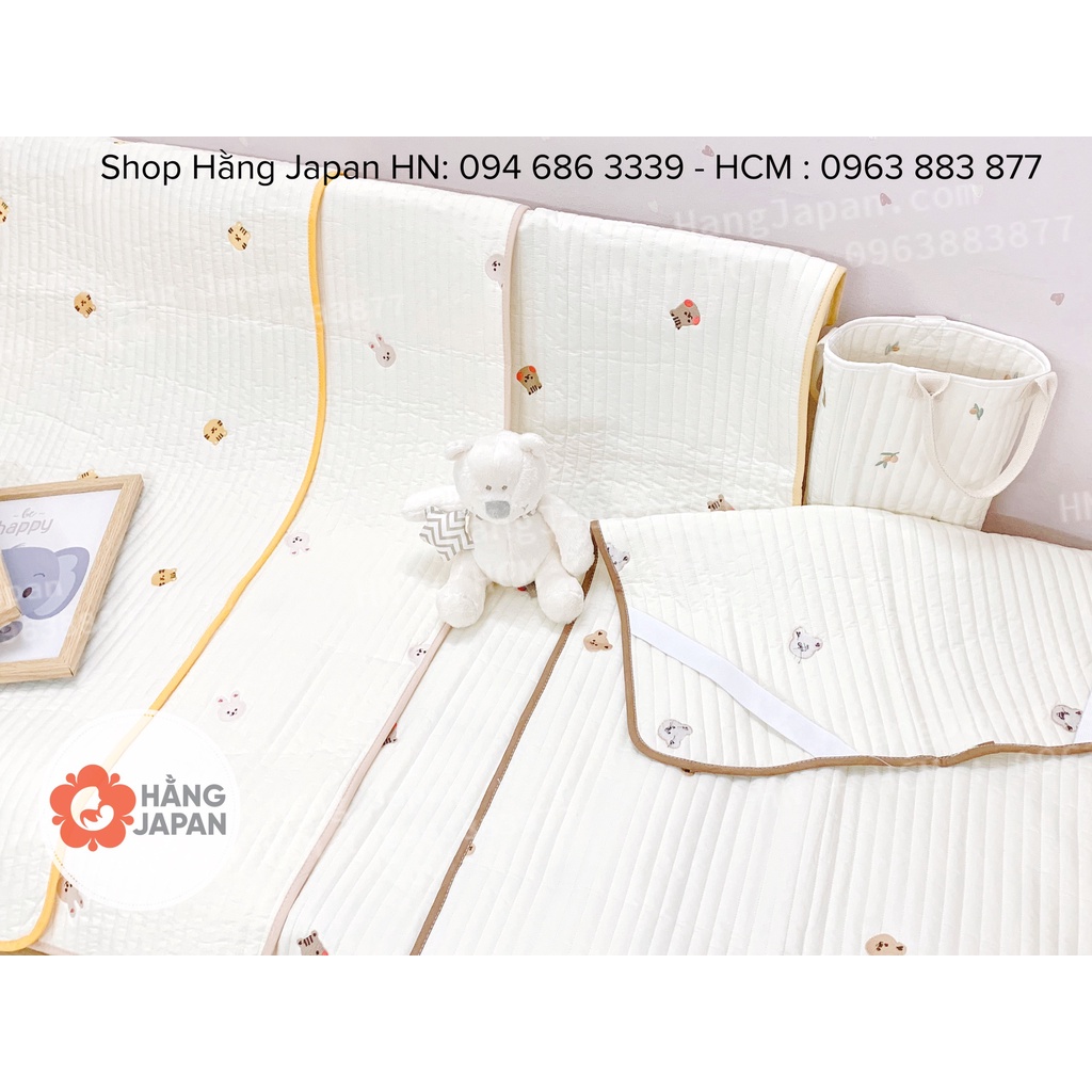 Thảm lót thêu họa tiết kích thước 60*120cm xinh xắn đáng yêu cho bé