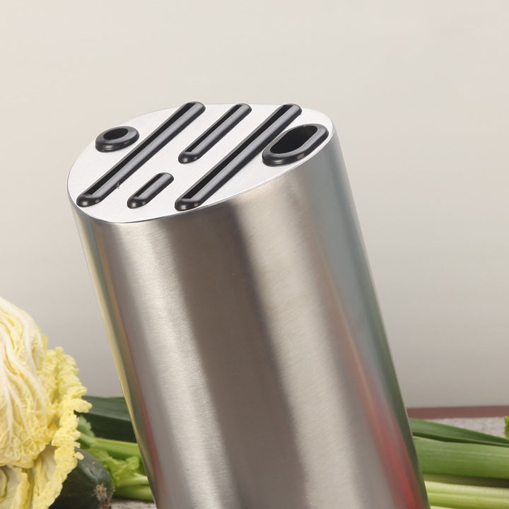 Kệ Để Dao Thớt Inox, Ống Dắt Dao Thớt Inox 304 Không Hoen Gỉ