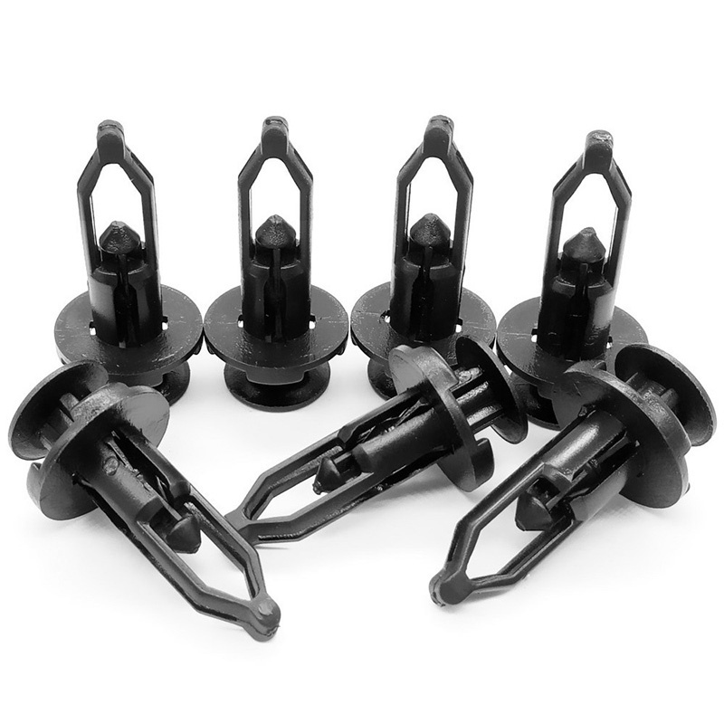 Set 30 đinh tán nhựa 9mm màu đen cho xe hơi xe hơi Toyota Newest - Kẹp nhựa , chốt vít nở cho ô tô