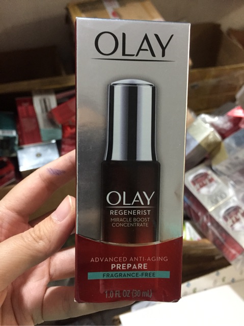 SERUM CHỐNG NHĂN DA OLAY REGENERIST MIRACLE BOOST CONCENTRATE 30ML (KHÔNG MÙI)