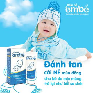 Kem nẻ Em bé, dưỡng ẩm tuyệt vời, tạm biệt da khô, nứt nẻ, tub 20g