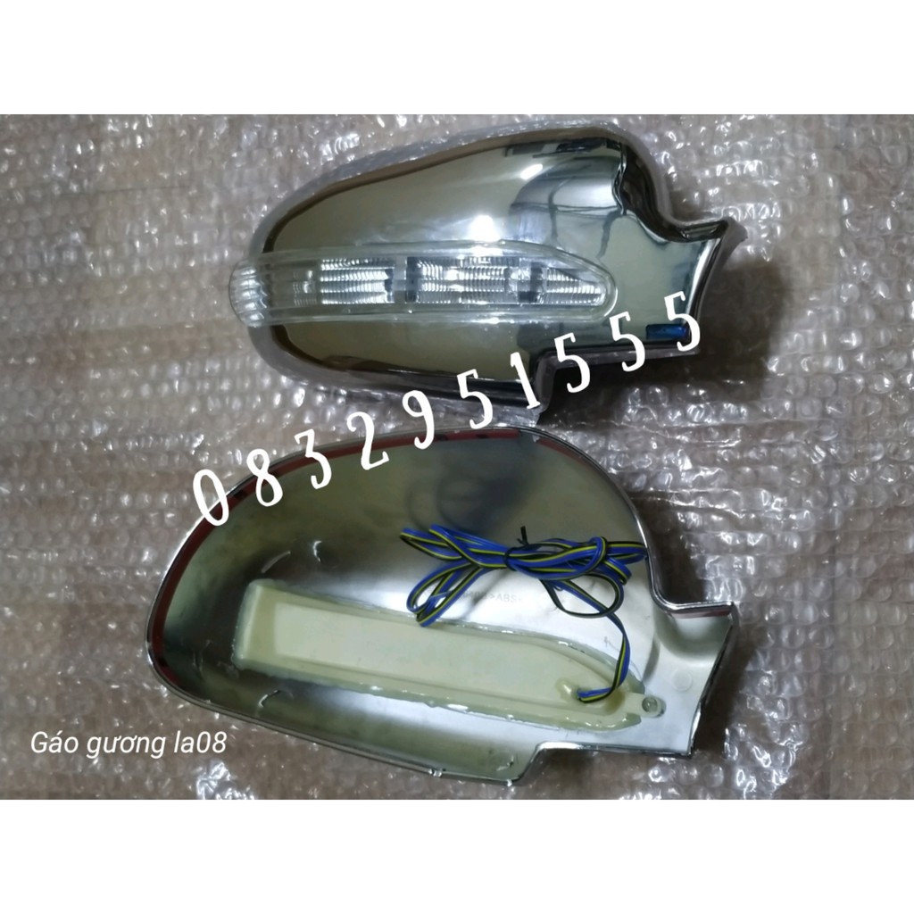 Bộ ốp mạ gương Lacetti 04 - 09 , ốp mạ có xi nhan