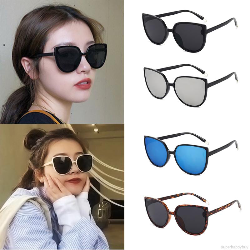 Kính mát kiểu dáng mắt mèo thời trang phong cách retro dành cho nữ