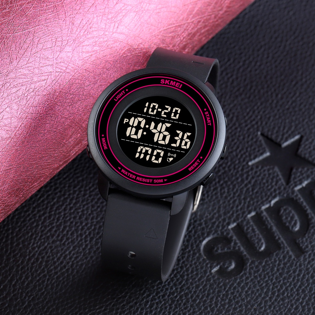 Đồng Hồ Điện Tử Đa Năng SKMEI 1736 Màn Hình Led Thiết Kế Đơn Giản Chống Thấm Nước Cho Nam