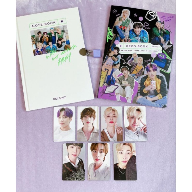 [Mã LIFE1404ALL50K giảm 10% đơn 200K] BTS DECO KIT - with OUR UNIVERSE ARMY| Hàng có sẵn
