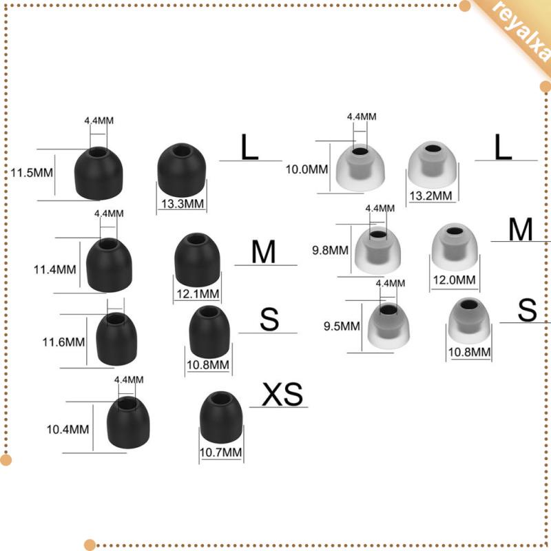 Set 7 Cặp Đệm Silicone Thay Thế Cho Tai Nghe Wf-1000Xm3 (14 Cặp)