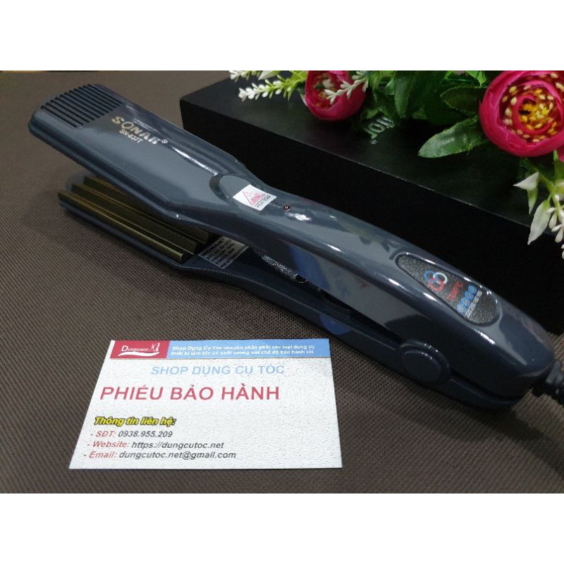 Máy Bấm Tóc Sonar 837T, Máy Kẹp Xù Bản To Bấm Chuẩn Đẹp.(Ảnh thật)