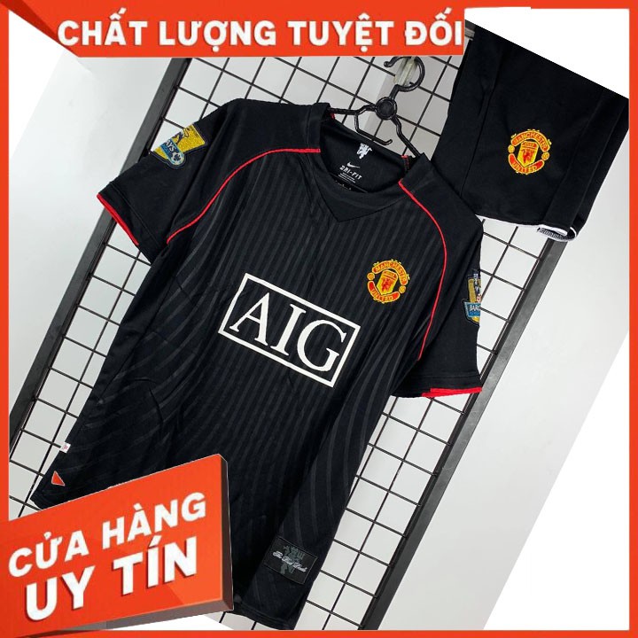 [Hàng Supper Thái] Áo bóng đá Bộ Áo Đấu Set áo thể thao  Set CLB Mu Đỏ Classic AIG Hàng ThaiLand Cao Cấp