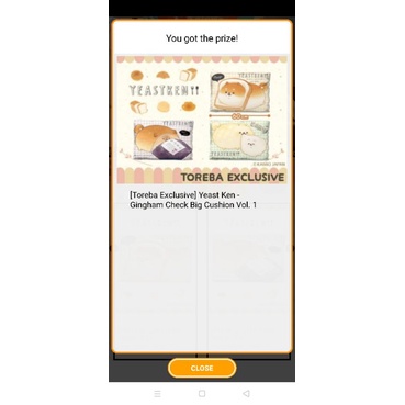 Gấu bông gối Yeast Ken chó bánh mỳ TOREBA NHẬT BẢN